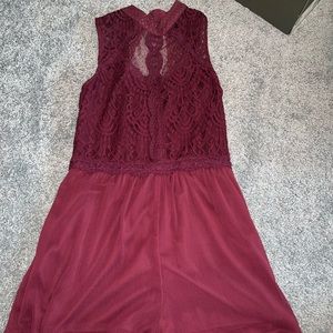 Maroon romper size M